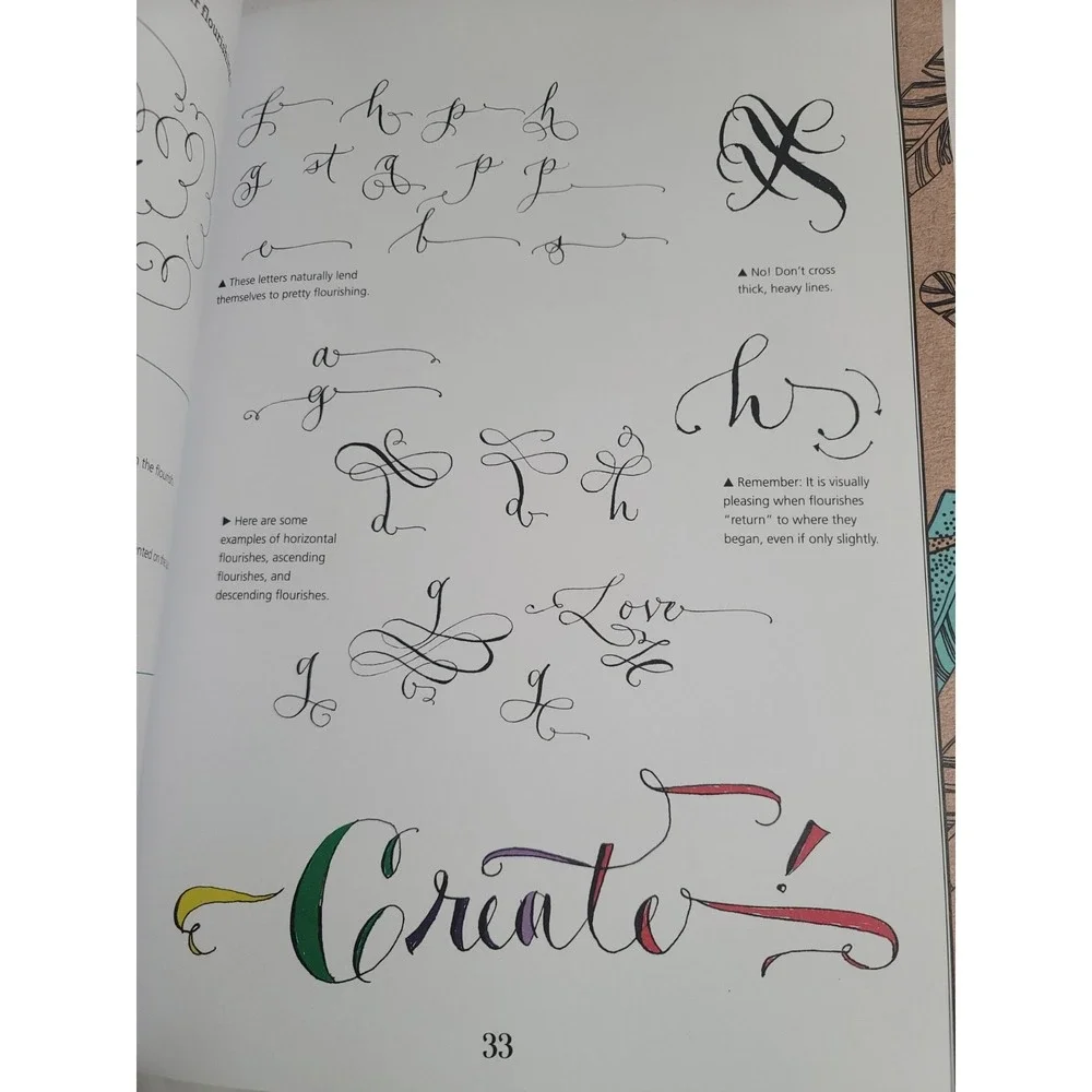 Lot 2 Creative Lettering & Beyond‎ Inspiring Tips Techniques and Ideas Book Kit